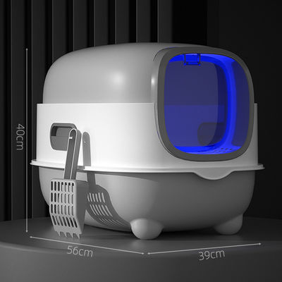 ODM Designs Κλειστό κουτί γάτας με πλευρική κατσαρόλα και επάνω κάλυμμα σίφτωσης εύκολο καθαρισμό