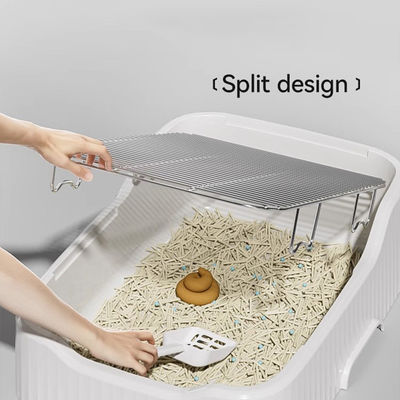 ODM Designs Top Sale ξεχωριστό σχεδιασμό πλαστικό ουροδόχο κατούρημα εσωτερικό σκυλί κατοικίδιο τουαλέτα εκπαίδευση μπουκάλι δίσκο με συρτάρι
