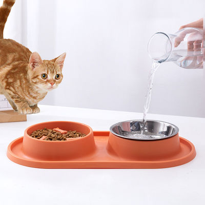 Ξηρά υγρή και ωμή τροφή Slow Feeder Bowl για σκύλους γάτες μικρά ζώα Slow Down Τρώει Bowl