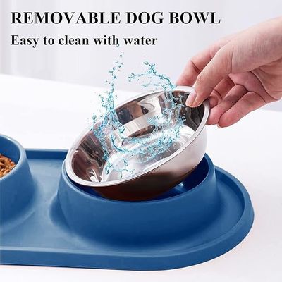 Ξηρά υγρή και ωμή τροφή Slow Feeder Bowl για σκύλους γάτες μικρά ζώα Slow Down Τρώει Bowl