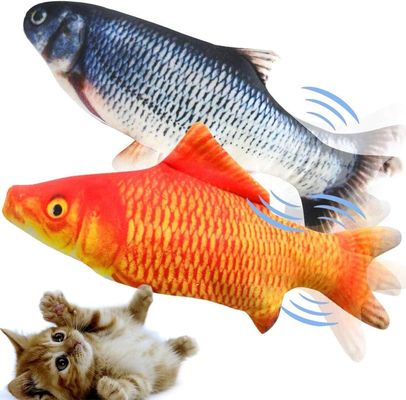 Ενεργοποιημένο Δημιουργικό 3D Carp Fish Shape Cat Toy Ασφαλές και δημοφιλές για δώρα κατοικίδιων ζώων