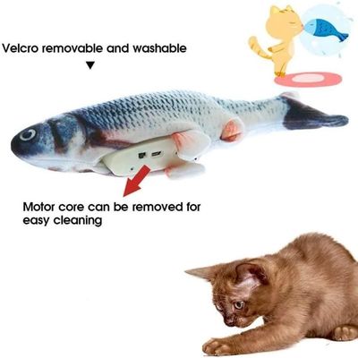 Ενεργοποιημένο Δημιουργικό 3D Carp Fish Shape Cat Toy Ασφαλές και δημοφιλές για δώρα κατοικίδιων ζώων