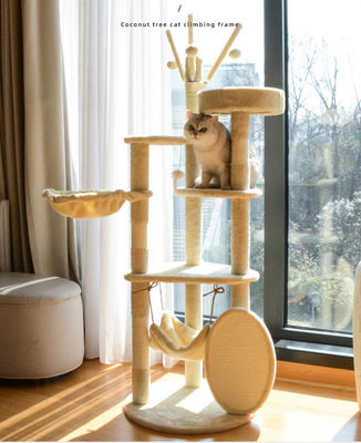 Πωλήσεις Γάτσος Scratching Board για το παιχνίδι και τον ύπνο Μεγάλη ψηλή γάτα αναρρίχηση πλαίσιο