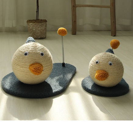 ODM Designs Cat Scratch Toy Sisal Σχοινί μπάλα γυμναστική βρόχο για διασκέδαση παιχνίδι και Kitty ξεκούραση