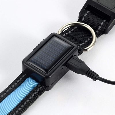 Ελαφρύς άνετος πλεονέκτημα Custom Led σκυλί κολάρο με κάλυψη ιχνηλάτη Ανερόστερο φως