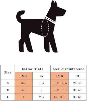 Ελαφρύ Neoprene Padded Dog Collar με αντανάκλαση C-01