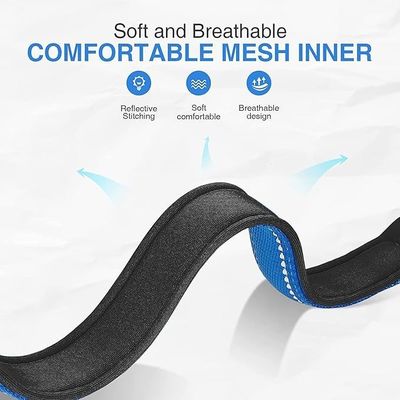Προσωπικό αντανακλαστικό Neoprene Νάιλον κολάρο σκύλου με ρυθμιζόμενη προσαρμογή και γούνα διακόσμηση
