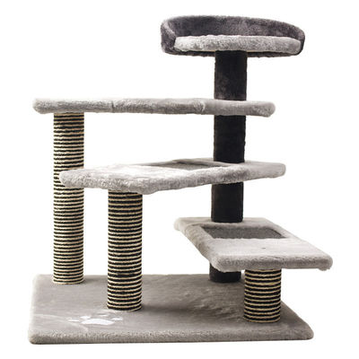 5 επίπεδα Cat Condos με Sisal Scratching Posts Cat Climbing Tower (Πύργος αναρρίχησης γάτας)
