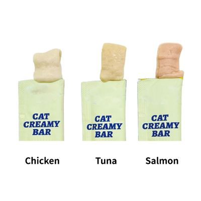 Φρέσκο κρέας Snack Cat Strip Τρεις γεύσεις Τόνο Cat Hydration Pack για την προστασία της υγείας