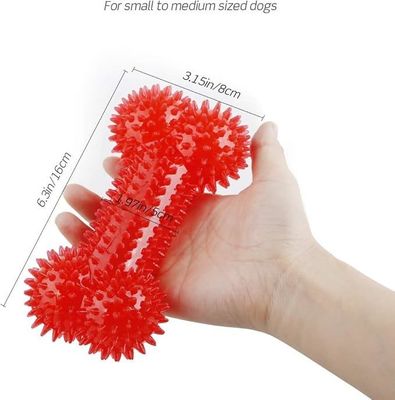 TPR Dog Bone Toy Ανθεκτικό Παιχνίδι Μαγείωσης για Επιθετικούς Μαγείροντες Καθαρισμός και εκπαίδευση δοντιών