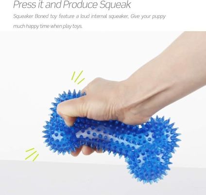 TPR Dog Bone Toy Ανθεκτικό Παιχνίδι Μαγείωσης για Επιθετικούς Μαγείροντες Καθαρισμός και εκπαίδευση δοντιών