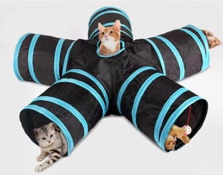 Ασφαλές και ανθεκτικό 3 Way 4 Way 5 Way Cat Tunnel Toy με το πλεονέκτημα του μαλακού φιλικού προς το περιβάλλον