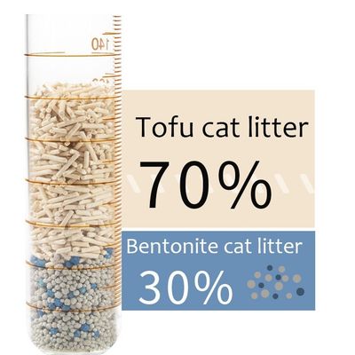 Υπηρεσία εξατομίκευσης Παρέχεται OEM Φυσικό Tofu Cat Litter για Highly Sand Mixed Litter