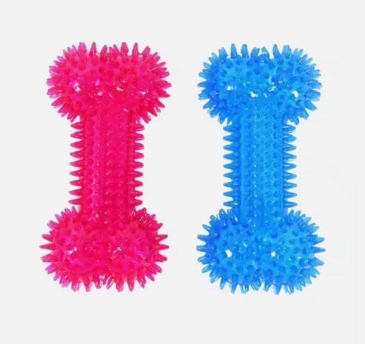 TPR Dog Bone Toy Ανθεκτικό Παιχνίδι Μαγείωσης για Επιθετικούς Μαγείροντες Καθαρισμός και εκπαίδευση δοντιών