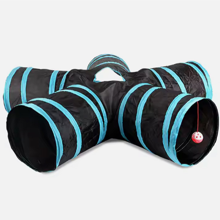 Ασφαλές και ανθεκτικό 3 Way 4 Way 5 Way Cat Tunnel Toy με το πλεονέκτημα του μαλακού φιλικού προς το περιβάλλον